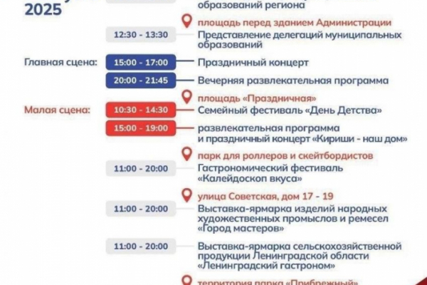 Ленинградской области - 98 лет