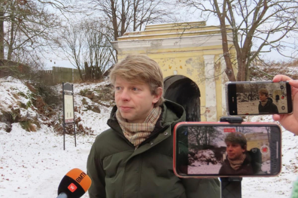 Проход через Аннинские укрепления будет закрыт до весны