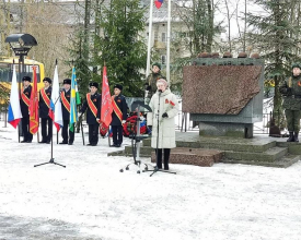 В Выборгском районе встречают «Эстафету Победы»