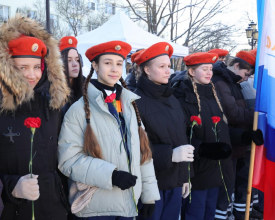 В День защитника Отечества Выборг чествовал доблестных воинов