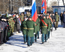 В День защитника Отечества Выборг чествовал доблестных воинов