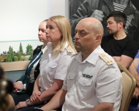 В выставочном зале «Выборг — город воинской славы» состоялось открытие обновлённой выставки «Специальная военная операция: вопрос нашей жизни»