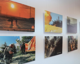 открылась экспозиция фотографий «СВО моими глазами»