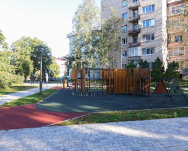 Садовый сквер в Выборге: работы продолжаются