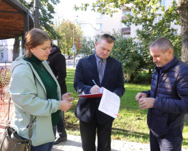 Садовый сквер в Выборге: работы продолжаются