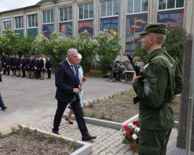 В Светогорске открыли памятник герою-пограничнику