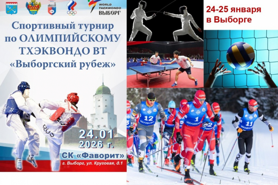 Спортивный турнир в Выборге